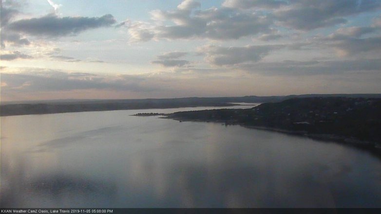 Lake Travis webcam, November 5, 2019 4:10 PM CT