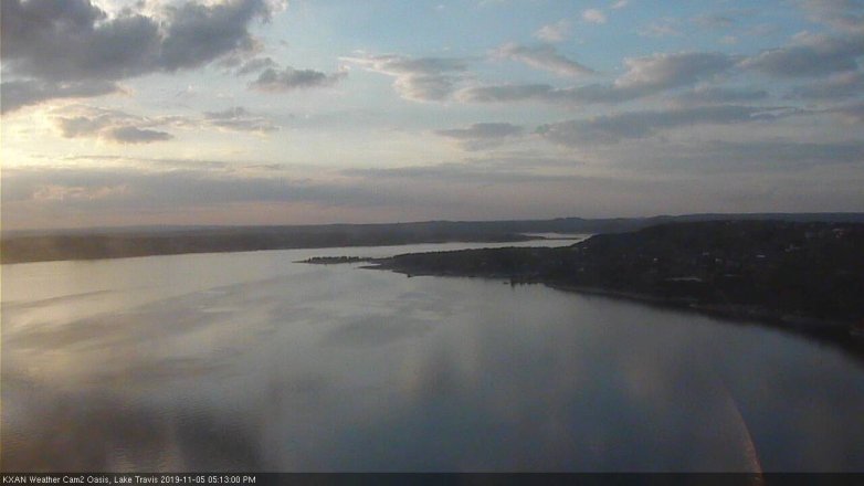 Lake Travis webcam, November 5, 2019 4:15 PM CT