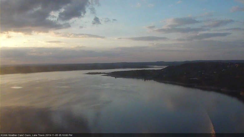 Lake Travis webcam, November 5, 2019 4:20 PM CT