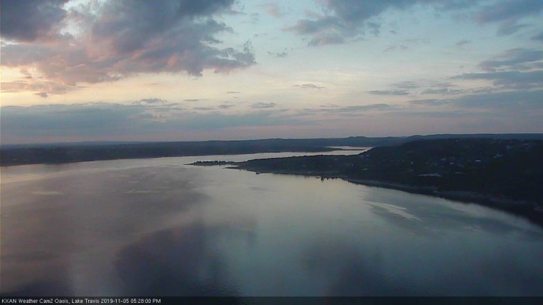 Lake Travis webcam, November 5, 2019 4:30 PM CT
