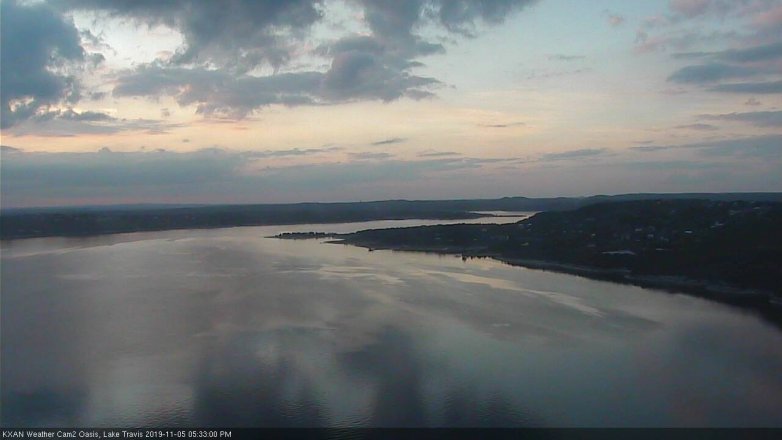 Lake Travis webcam, November 5, 2019 4:35 PM CT