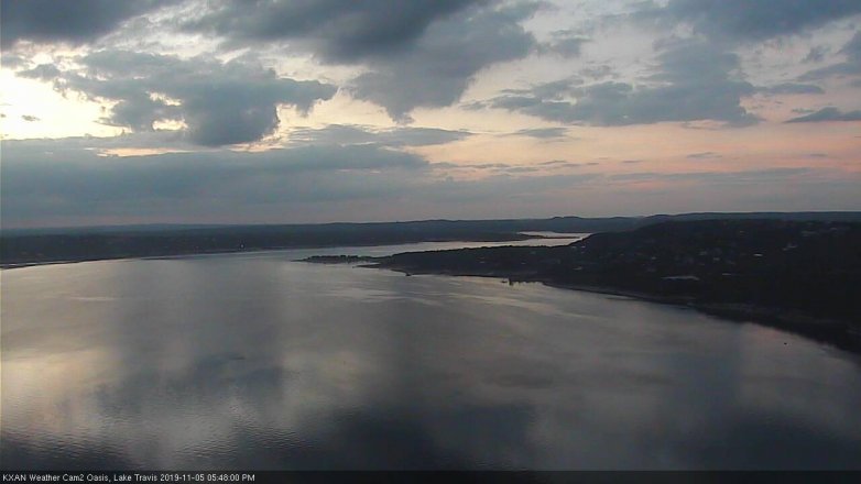 Lake Travis webcam, November 5, 2019 4:50 PM CT