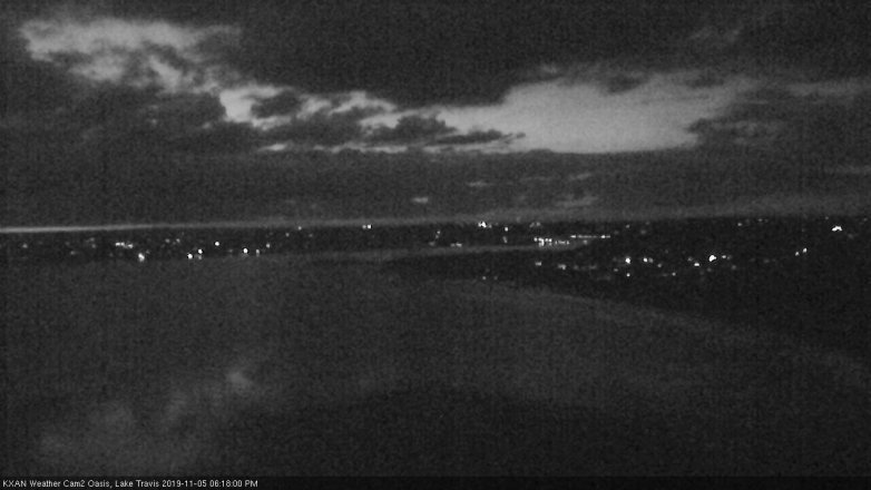 Lake Travis webcam, November 5, 2019 5:20 PM CT
