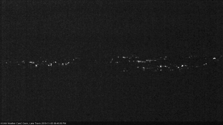 Lake Travis webcam, November 5, 2019 5:50 PM CT