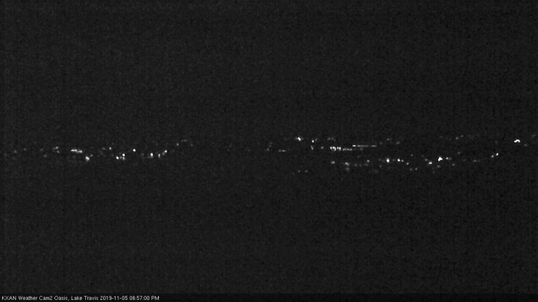 Lake Travis webcam, November 5, 2019 6:00 PM CT