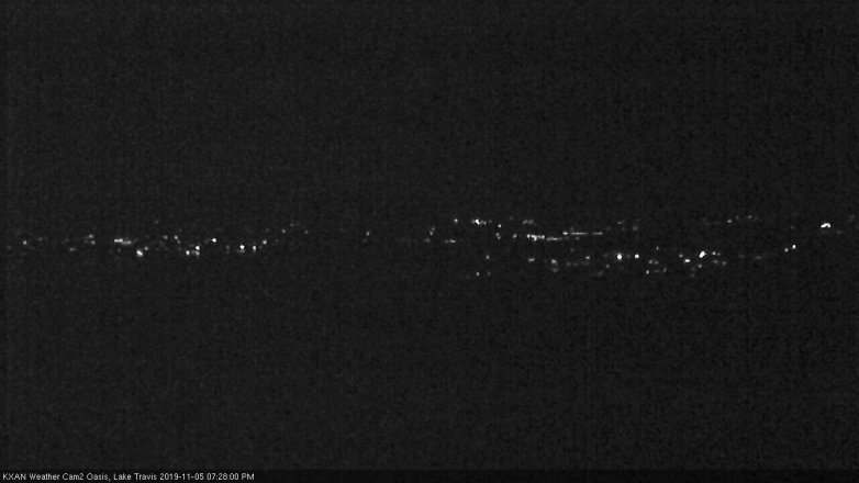 Lake Travis webcam, November 5, 2019 6:30 PM CT