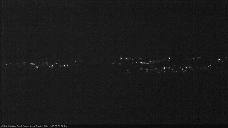 Lake Travis webcam, November 5, 2019 6:55 PM CT