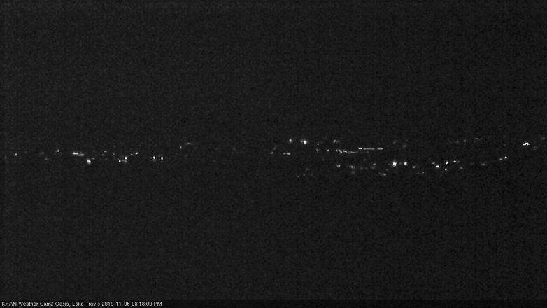 Lake Travis webcam, November 5, 2019 7:20 PM CT
