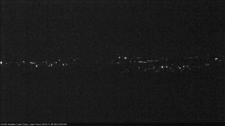 Lake Travis webcam, November 5, 2019 7:25 PM CT