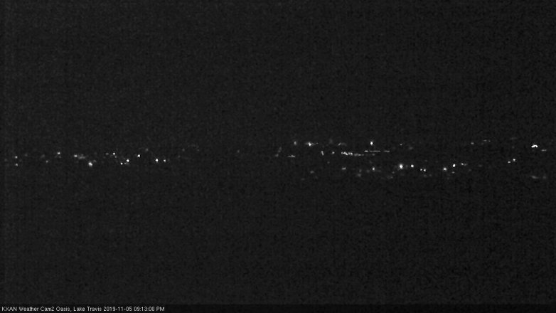 Lake Travis webcam, November 5, 2019 8:15 PM CT