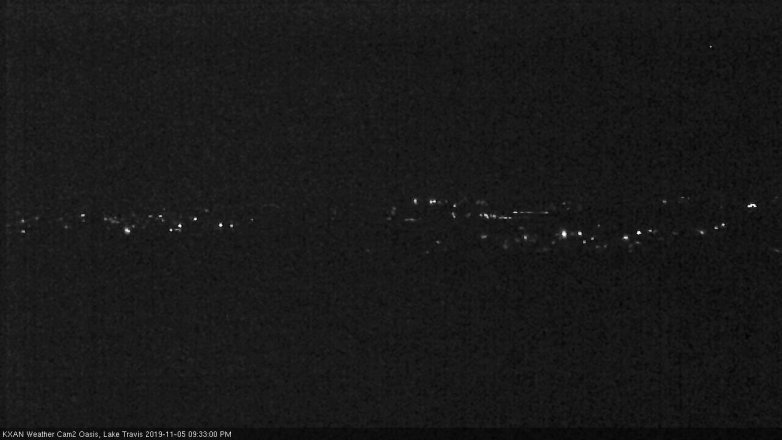 Lake Travis webcam, November 5, 2019 8:35 PM CT