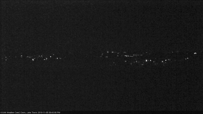 Lake Travis webcam, November 5, 2019 8:45 PM CT