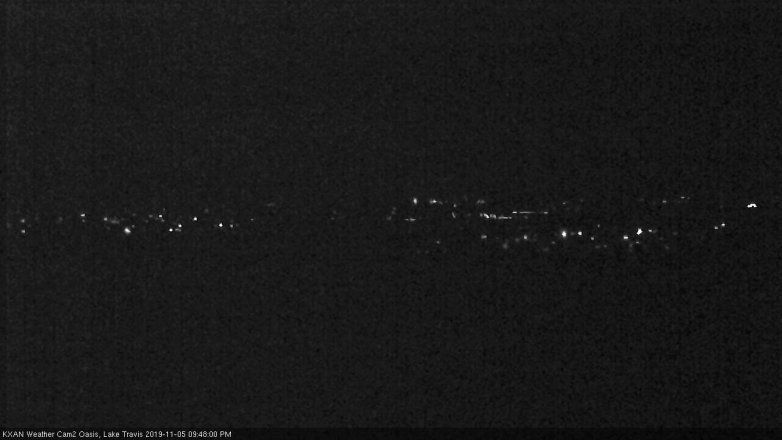 Lake Travis webcam, November 5, 2019 8:50 PM CT