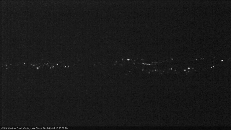 Lake Travis webcam, November 5, 2019 9:05 PM CT