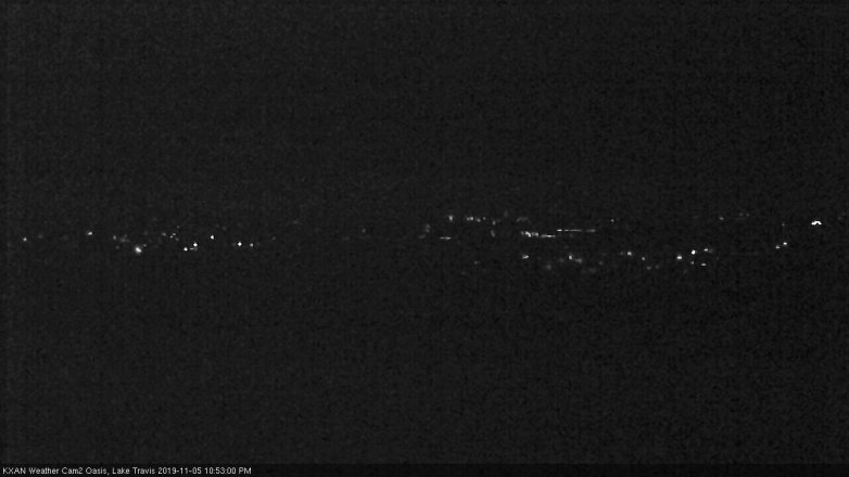 Lake Travis webcam, November 5, 2019 9:55 PM CT