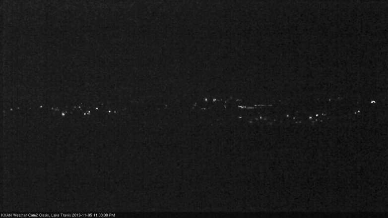 Lake Travis webcam, November 5, 2019 10:05 PM CT