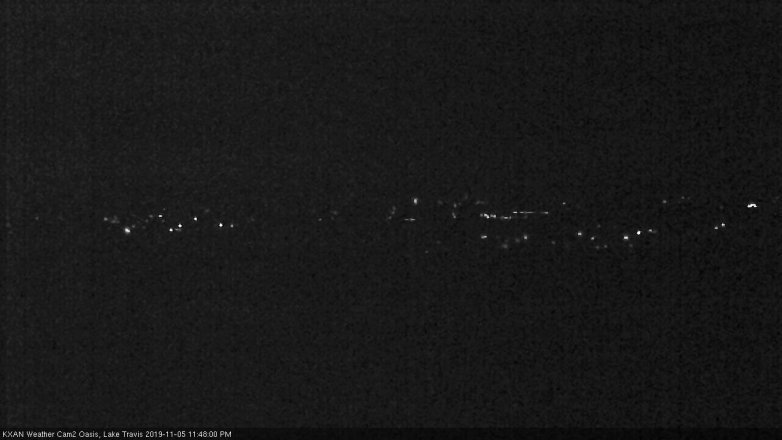 Lake Travis webcam, November 5, 2019 10:50 PM CT