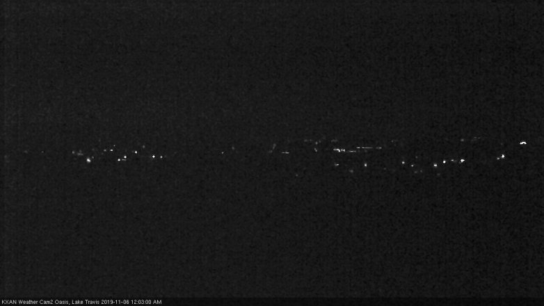 Lake Travis webcam, November 5, 2019 11:05 PM CT