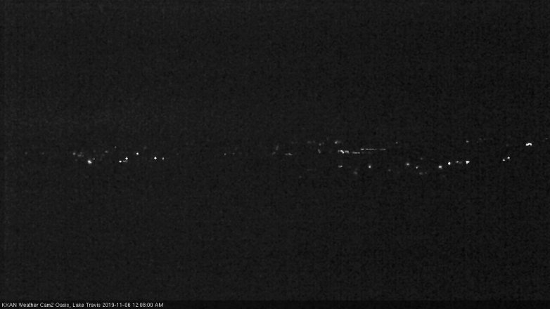 Lake Travis webcam, November 5, 2019 11:10 PM CT