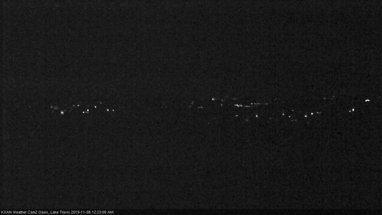 Lake Travis webcam, November 5, 2019 11:25 PM CT