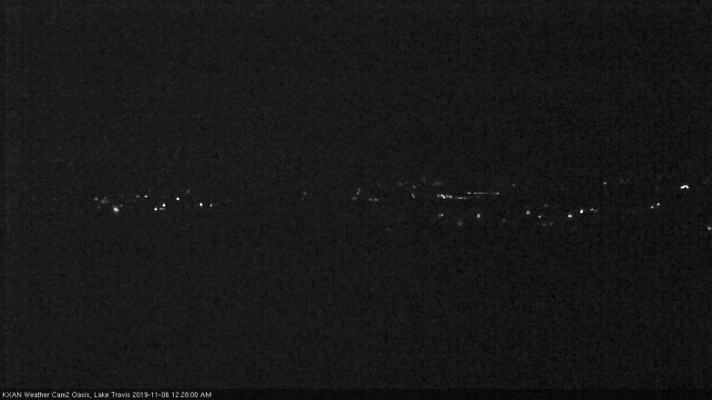 Lake Travis webcam, November 5, 2019 11:30 PM CT