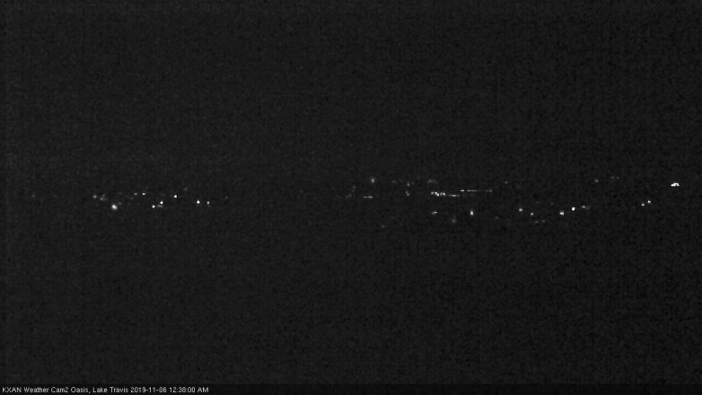 Lake Travis webcam, November 5, 2019 11:40 PM CT