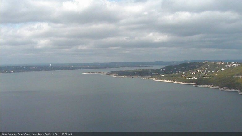 Lake Travis webcam, November 6, 2019 10:35 AM CT