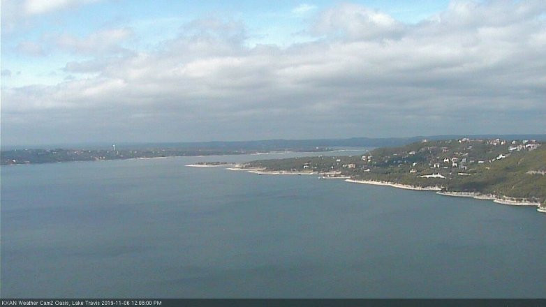 Lake Travis webcam, November 6, 2019 11:10 AM CT