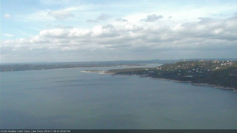 Lake Travis webcam, November 6, 2019 12:05 PM CT