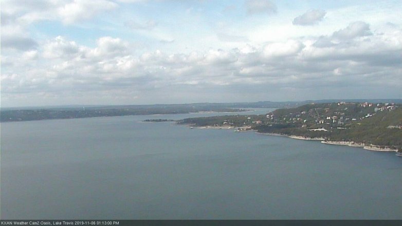Lake Travis webcam, November 6, 2019 12:15 PM CT