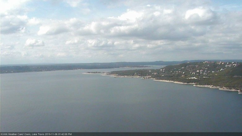Lake Travis webcam, November 6, 2019 12:45 PM CT