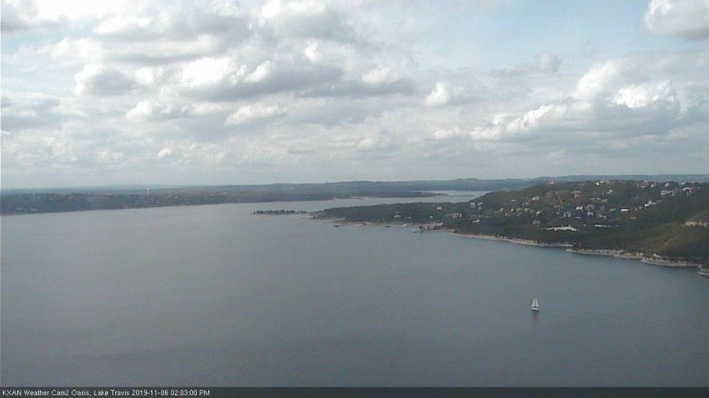 Lake Travis webcam, November 6, 2019 1:05 PM CT