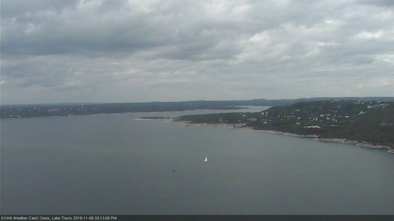 Lake Travis webcam, November 6, 2019 2:15 PM CT