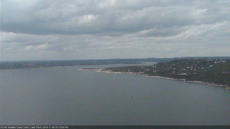 Lake Travis webcam, November 6, 2019 2:20 PM CT
