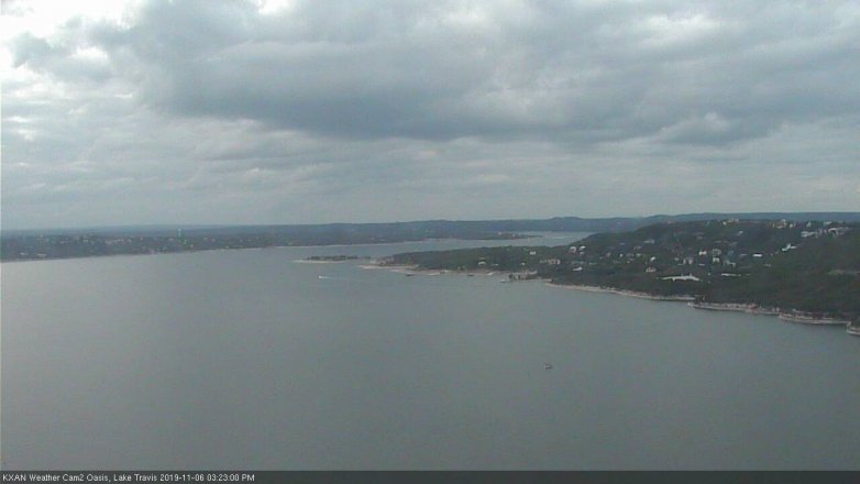 Lake Travis webcam, November 6, 2019 2:25 PM CT