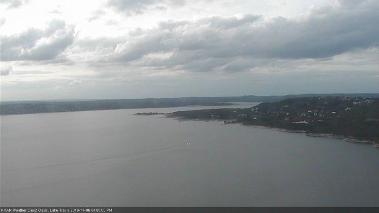 Lake Travis webcam, November 6, 2019 3:05 PM CT