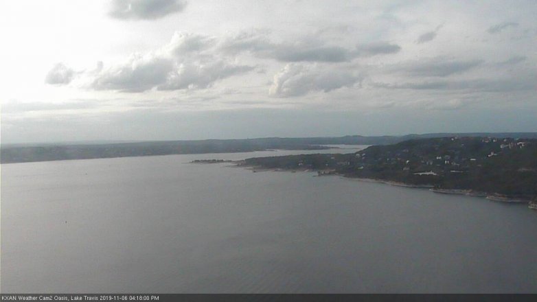 Lake Travis webcam, November 6, 2019 3:20 PM CT