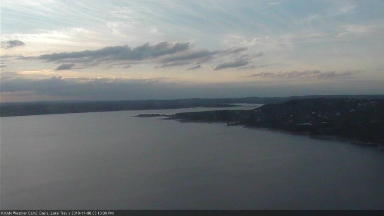 Lake Travis webcam, November 6, 2019 4:15 PM CT
