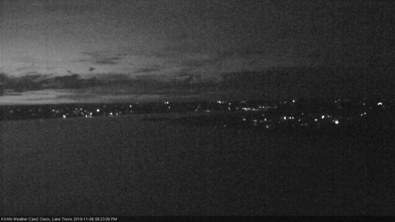 Lake Travis webcam, November 6, 2019 5:25 PM CT