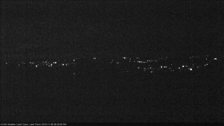 Lake Travis webcam, November 6, 2019 5:40 PM CT