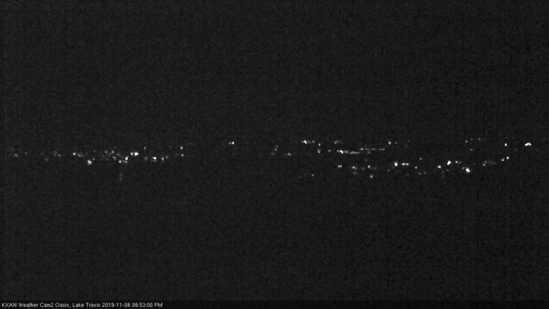 Lake Travis webcam, November 6, 2019 5:55 PM CT