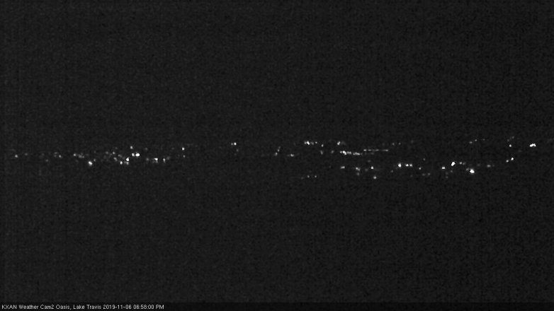 Lake Travis webcam, November 6, 2019 6:00 PM CT