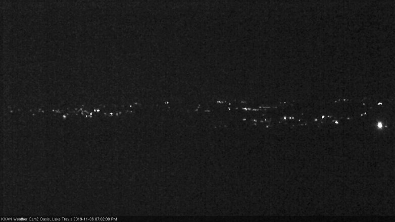 Lake Travis webcam, November 6, 2019 6:05 PM CT
