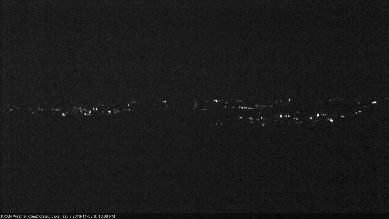 Lake Travis webcam, November 6, 2019 6:20 PM CT