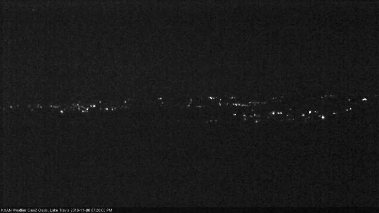Lake Travis webcam, November 6, 2019 6:30 PM CT