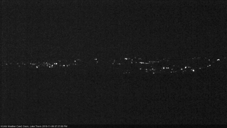 Lake Travis webcam, November 6, 2019 6:40 PM CT