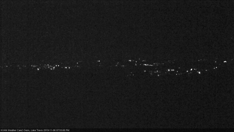 Lake Travis webcam, November 6, 2019 6:55 PM CT