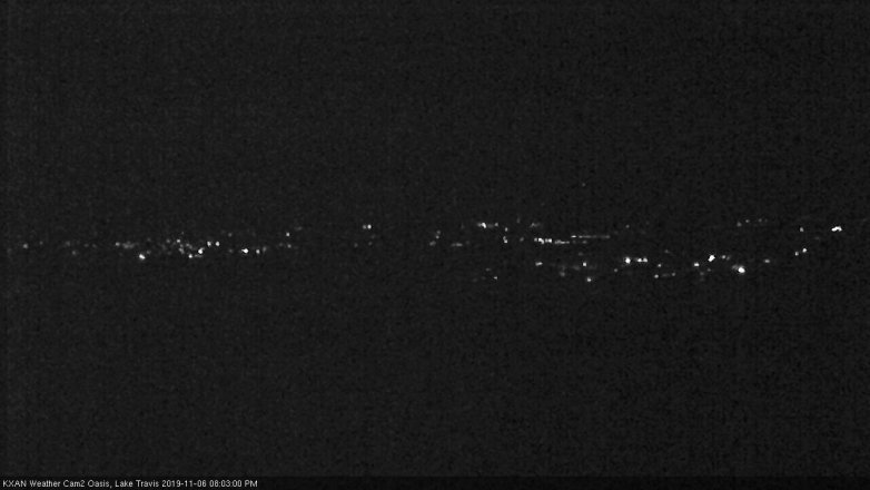 Lake Travis webcam, November 6, 2019 7:05 PM CT