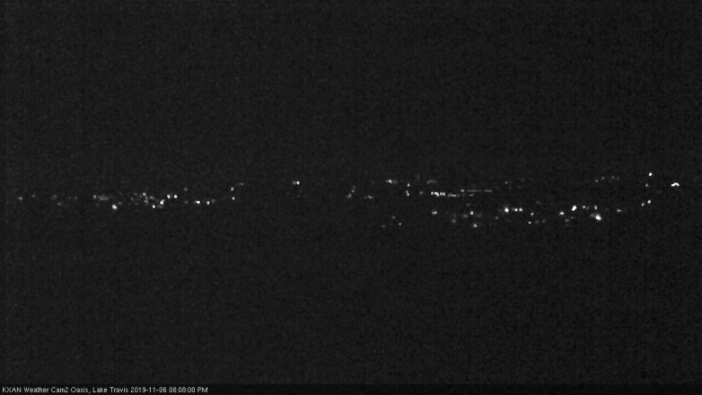 Lake Travis webcam, November 6, 2019 7:10 PM CT