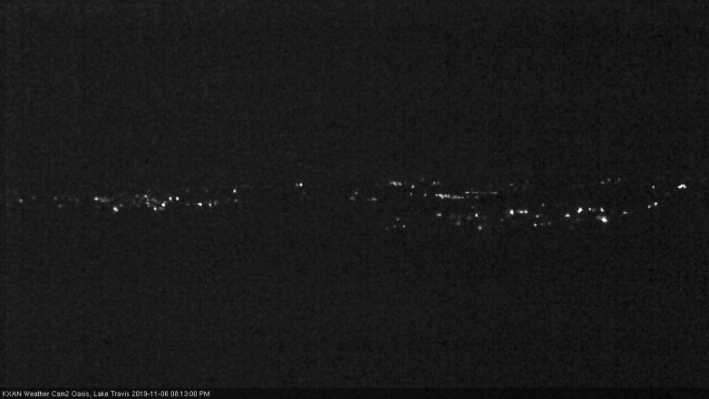 Lake Travis webcam, November 6, 2019 7:15 PM CT